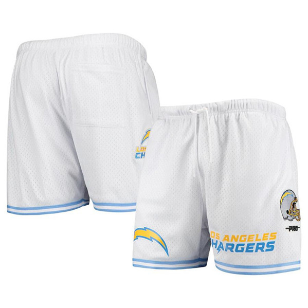 Men's Los Angeles Chargers White Shorts
